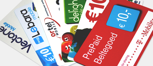 Prepaid Top Up Cards